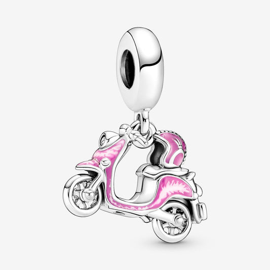 Charm Moto Scooter Rosa