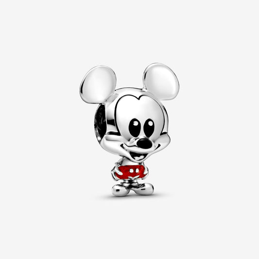 Charm Mickey Mouse con Pantalones Rojos de Disney